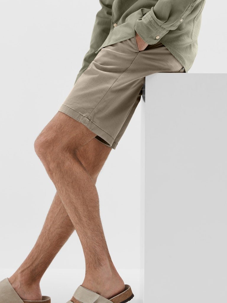 Selected Men Shorts / Badeshorts 16092329-greige_S - Bygholm Menswear